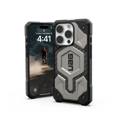 UAG Monarch Pro - obudowa ochronna do iPhone 16 Pro kompatybilna z MagSafe (titanium)