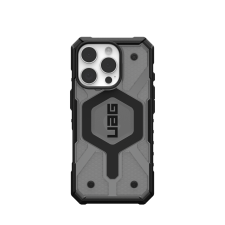 UAG Pathfinder Clear Magsafe - obudowa ochronna do iPhone 16 Pro kompatybilna z MagSafe (ash)