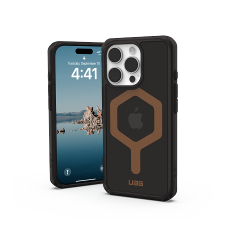 UAG Plyo Magsafe - obudowa ochronna do iPhone 16 Pro kompatybilna z MagSafe (black/bronze)