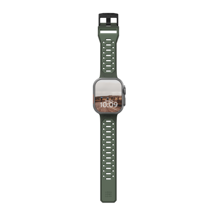 UAG Civilian - silikonowy pasek do Apple Watch seria: 1-3, 42mm / 4-6 & SE 1-2, 44mm / 7-9, 45mm / 10, 46mm / Ultra 1-2, 49mm (o