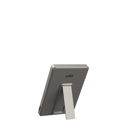 UAG Ultra Slim 5K - powerbank 5000 mAh z podstawką, ładowanie bezprzewodowe 10W, kompatybilny z MagSafe, kabel w zestawie (titan