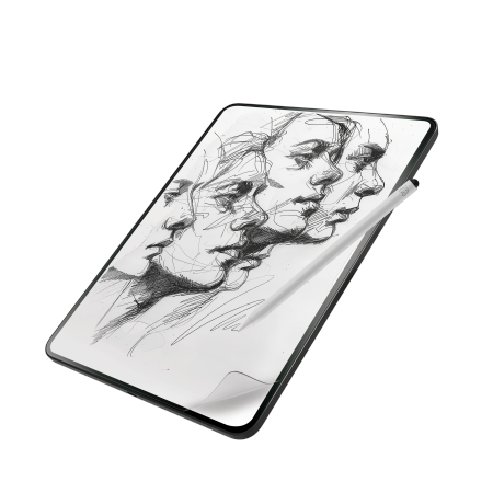 ZAGG InvisibleShield Fusion Canvas - antybakteryjna folia ochronna imitująca papier do iPad Pro 13&quot; M4 (2024)