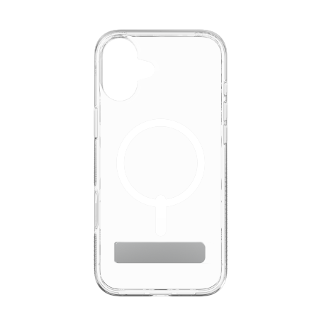 ZAGG Crystal Palace Snap Kickstand - obudowa ochronna z podstawką do iPhone 16 Plus kompatybilna z MagSafe (clear)