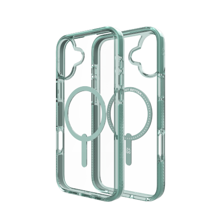 ZAGG Santa Cruz Snap - obudowa ochronna do iPhone 16 Plus kompatybilna z MagSafe (green)