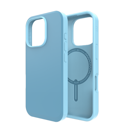 ZAGG SoHo Snap - obudowa ochronna do iPhone 16 Pro kompatybilna z MagSafe (blue)
