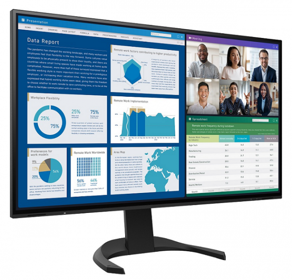 EIZO FlexScan EV2740X-BK - monitor LCD IPS 27&quot;, 4K UHD 3840 x 2160 (16:9), złącza USB-C (czarny)