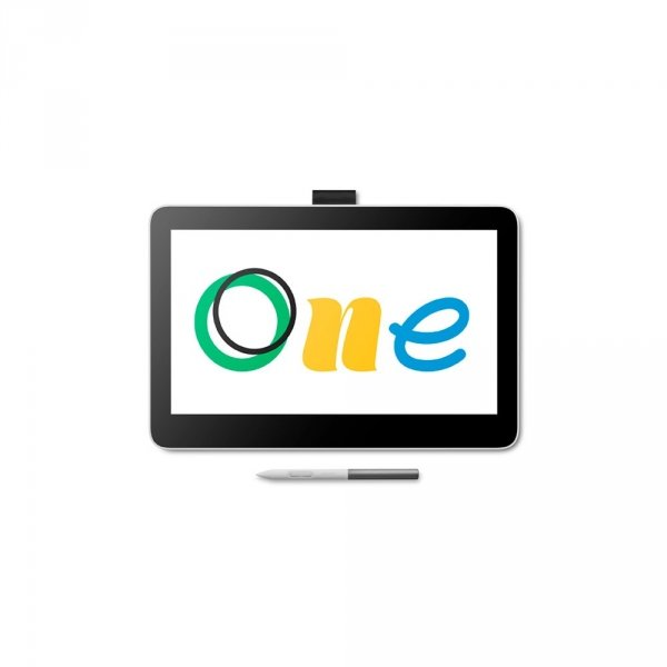 Wacom One 13- tablet z ekranem dotykowym 13,3&quot; Full  HD, piórko Wacom One Pen z 4096 poziomami nacisku (2023)