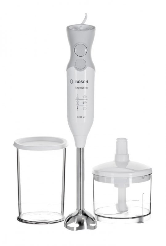 Blender ręczny BOSCH MSM66150 (600W; kolor biały, kolor szary)
