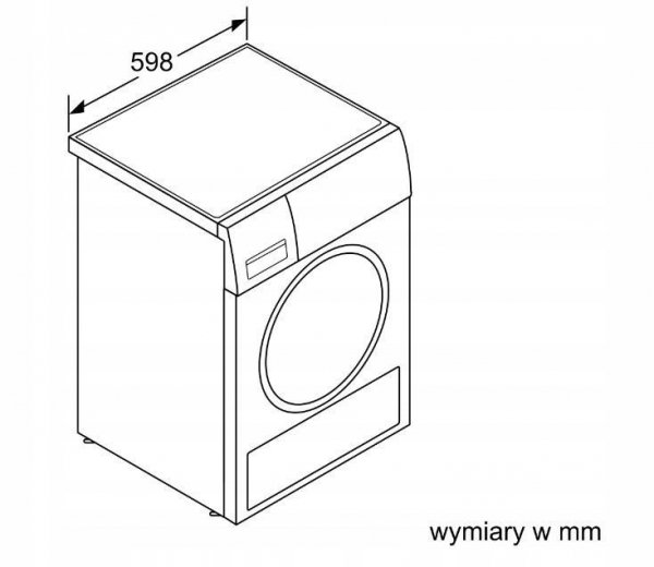 Suszarka do bielizny BOSCH WQG245APPL