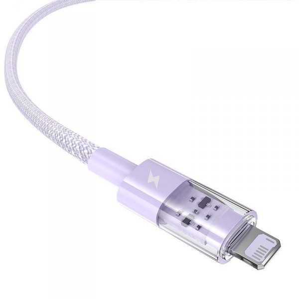 Kabel Baseus Gem 2.4A 2m (fioletowy)