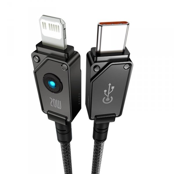 Kabel Baseus Unbreakable USB C-IP 20W 1m (czarny)