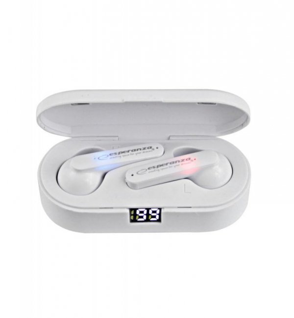 ESPERANZA SŁUCHAWKI DOUSZNE BLUETOOTH TWS PHOEBE EH230W