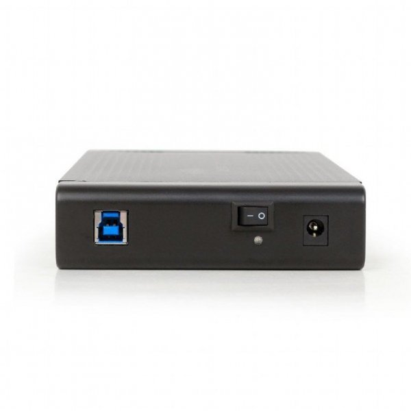 Kieszeń GEMBIRD EE3-U3S-3 (3.5&quot;; USB 3.0; Aluminium; kolor czarny)