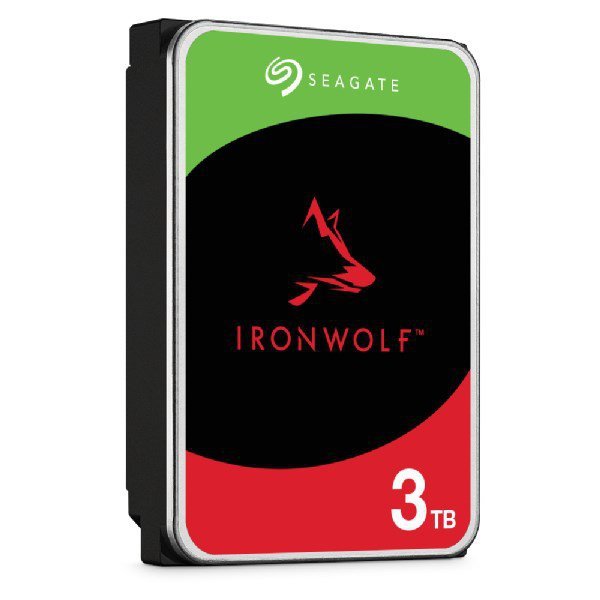 Dysk HDD Seagate IronWolf ST3000VN006 (3 TB ; 3.5&quot;; 256 MB; 5400 obr/min)