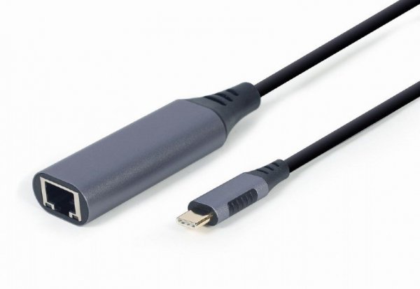 GEMBIRD ADAPTER USB-C -&gt; LAN RJ-45 1GB NA KABLU
