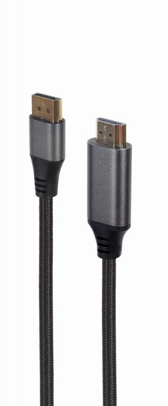 GEMBIRD KABEL DISPLAYPORT M -&gt; HDMI M/M 4K, 1.8M