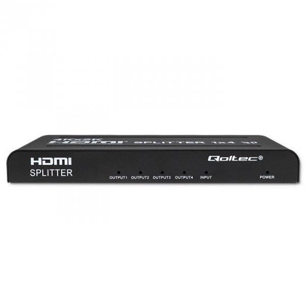 QOLTEC ROZDZIELACZ SPLITTER 4XHDMI 4KX2K | 3.4GB/S