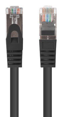 PATCHCORD KAT.6 FTP 2M CZARNY FLUKE PASSED LANBERG 10-PACK