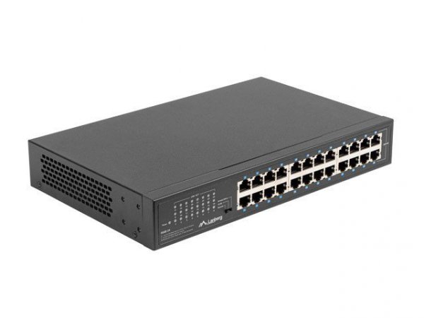 LANBERG SWITCH RSGE-24 RACK 19&quot; (24-PORT, 1GB)