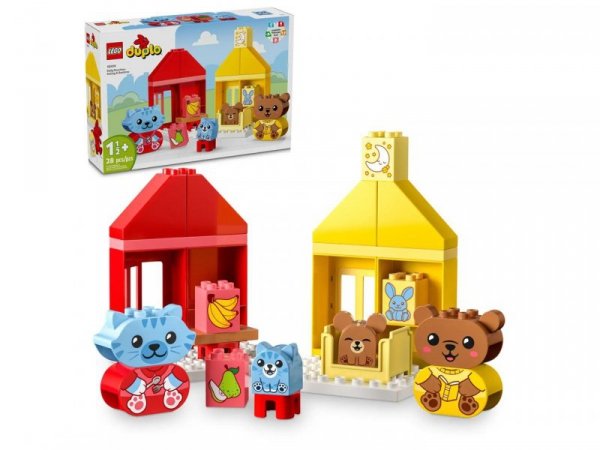 LEGO DUPLO  10414 Codzienne czynności jedzenie i pora snu