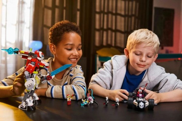LEGO DREAMZZZ 71497 Tygrysi mech Coopera i hot rod Zero