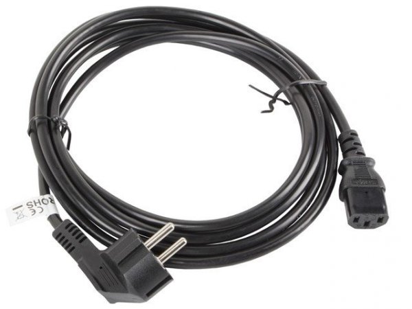 LANBERG KABEL ZASILAJĄCY VDE CEE 7/7 -&gt; C13 3M