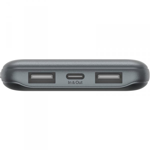 Powerbank Belkin BoostCharge Power Bank 10K 2xUSB-A + 1xUSB-C 10000mAh 15W Grey