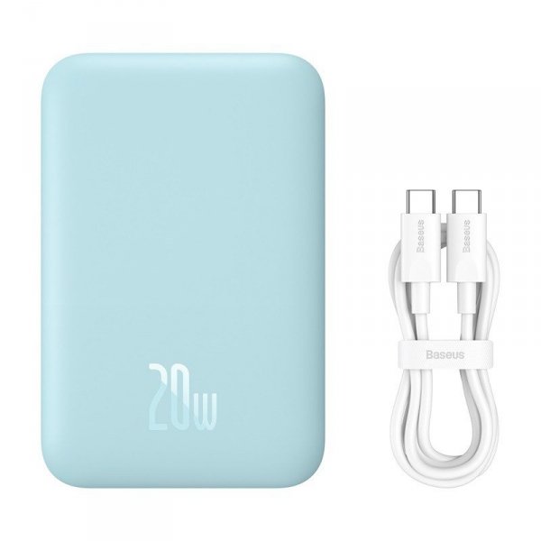 Powerbank Baseus Magnetic Mini Air 6000mAh (niebieski)