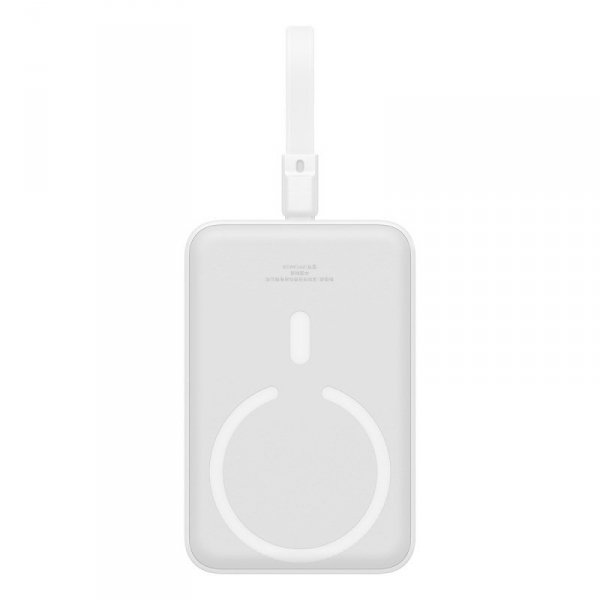 Powerbank Baseus Magnetic Mini Air Wireless 10000mAh 20W+kabel lightning (biały)