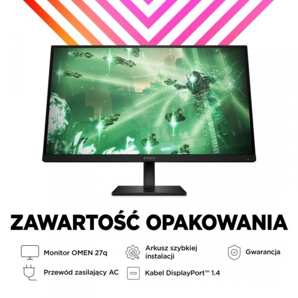 MONITOR HP LED, QHD 27&quot; OMEN 27q (780H4E9) 165Hz