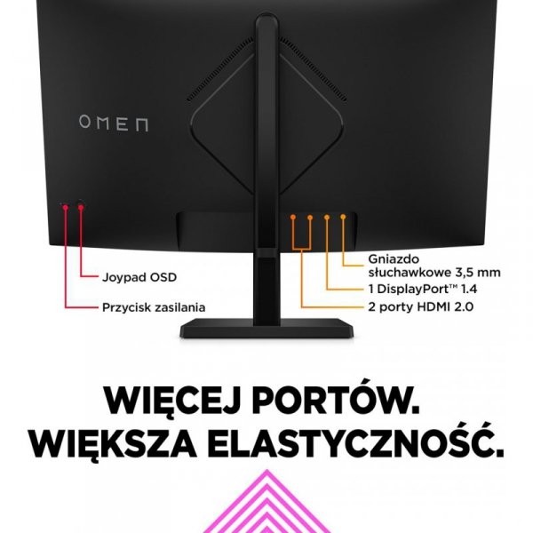 MONITOR HP LED, QHD 32&quot; OMEN 32c (780K6E9) 165Hz