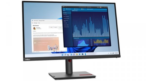 Lenovo ThinkVision T27p­30 27&quot;UHD 60Hz 350nits AG HDMI, DP USB-C Black