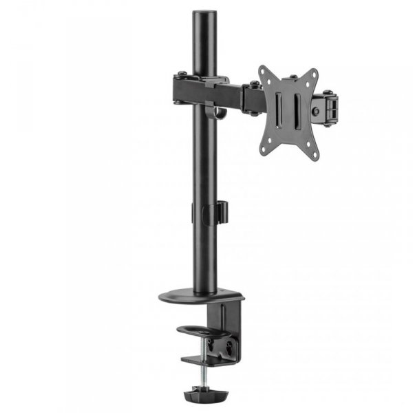 MACLEAN UCHWYT BIURKOWY DO MONITORA LCD 17-32&quot;, 9KG, VESA 75X75 ORAZ 100X100 PODWÓJNE RAMIĘ MC-753N