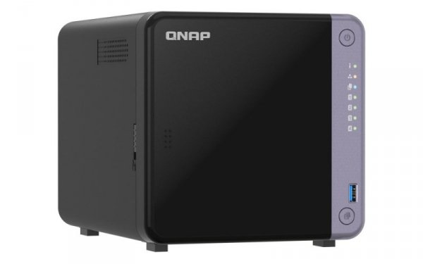 Qnap TS-432X-4G, Tower, 4 x 2.5&quot;/3.5&quot; SATA, AnnapurnaLabs Alpine AL524 4C, 4GB (Max. 16GB) DDR4 SODIMM, 2 x 2.5GbE, 1 