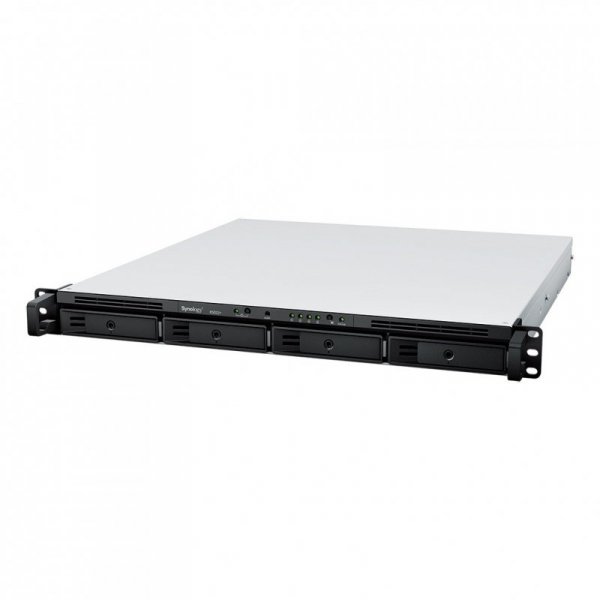 NAS Synology RS822+; 1U RACK; 4x (3.5&quot; SATA HDD/2.5&quot; SATA SSD); AMD Ryzen V1500B; 2 GB DDR4 ECC SODIMM (max. 32GB), 4x