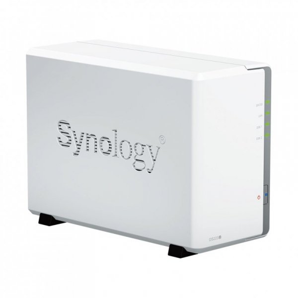 NAS Synology DS223j; Tower; 2x (3.5&quot; SATA HDD); Realtek RTD1619B; ,1 GB DDR4, 1x 1GbE RJ-45