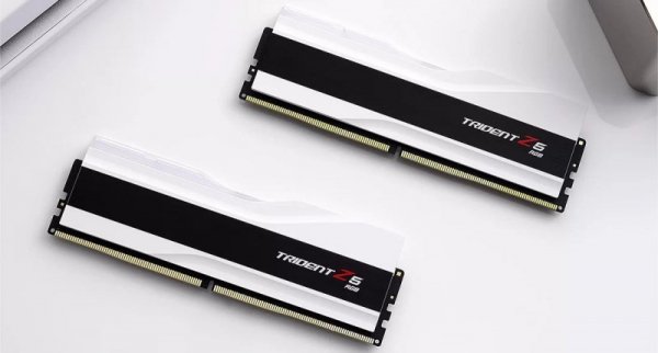 G.SKILL TRIDENT Z5 RGB DDR5 2X32GB 6000MHZ CL36-36 WHITE F5-6000J3636F32GX2-TZ5RW