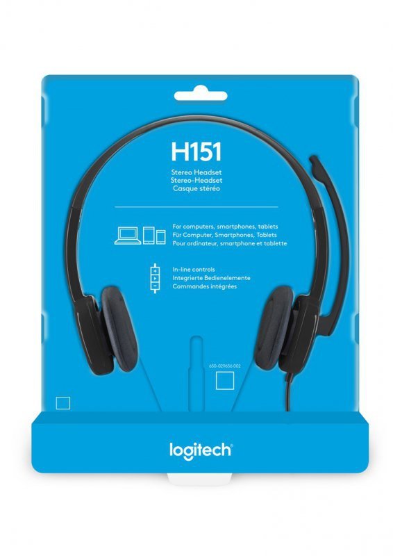 Słuchawki Logitech H151  (kolor czarny)