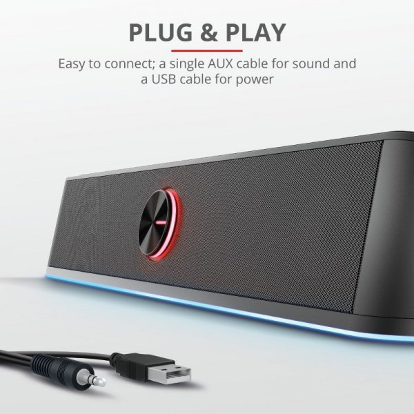 Głośnik TRUST GXT619 THORNE RGB LED SOUNDBAR