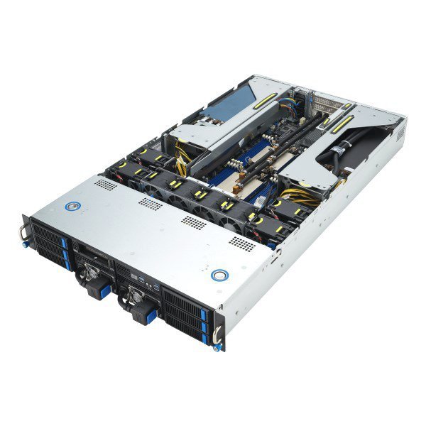 ASUS Rack 2U ESC4000A-E11-SKU1/2200W(1+1) AMD EPYC 1x LGA 4094 (SP3) 280W 8xDDR4 3200 8x3.5&quot;/2.5&quot; SATA/SAS*+2NVME 2 In