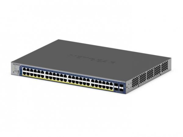 Switch Netgear GS752TXPv3 52p PoE 380W (PoE+: 48p)  Managed Gigabit/10G