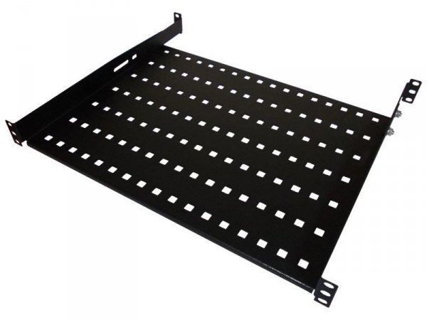 ALANTEC PÓŁKA STAŁA 19&quot; 1U GŁĘB. 350 MM CZARNA