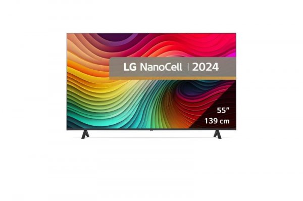 Telewizor LG NanoCell 55NANO81T3A 55&#039;&#039; 4K Ultra HD WebOS 24 Dolby Digital Plus DVB-T2 Czarny