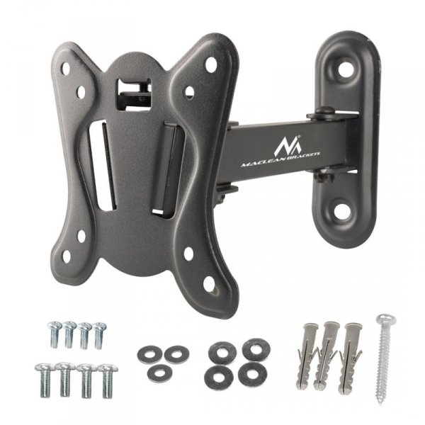 MACLEAN UCHWYT DO TELEWIZORA LUB MONITORA MAX. VESA 100X100, 13-32&quot;, 30KG, CZARNY MC-416