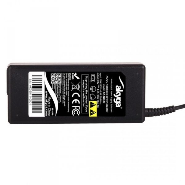 Zasilacz sieciowy Akyga Square AK-ND-29 do notebooka IBM, Lenovo (20 V; 4,5 A; 90W; Slim Tip, Square yellow )