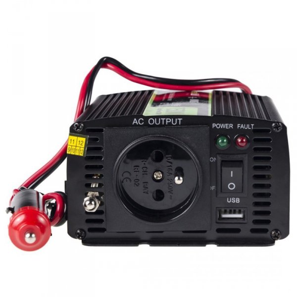 GREEN CELL PRZETWORNICA INV06 12V-230V 150W/300W