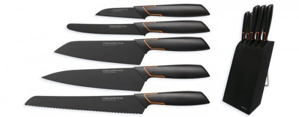 Fiskars Zestaw 5 noży w bloku Edge         1003099