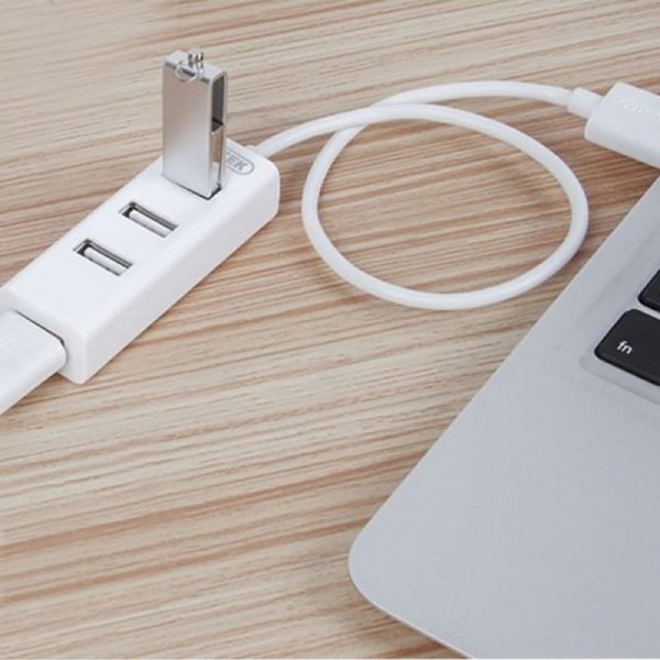 Unitek Hub 4x USB 2.0, Y-2146, 1x Lad.tel. biały