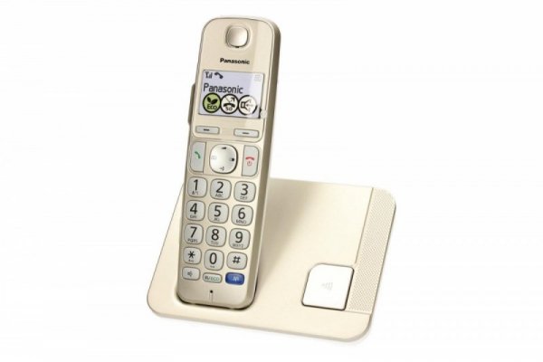 Panasonic Telefon KX-TGE210 Dect biały