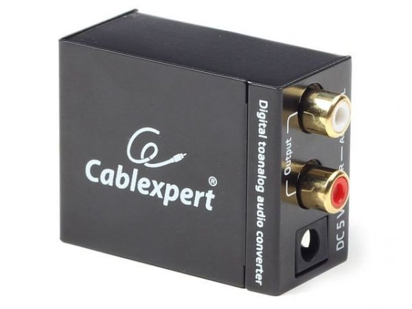 Gembird Adapter Digital Audio TOSLINK -&gt; Analog RCA